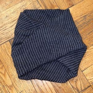 Pandamerica Infinity Black and Gray Scarf